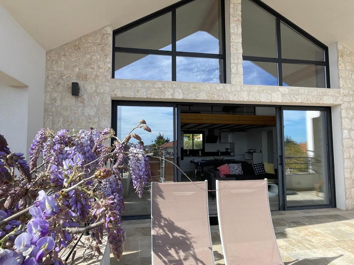 Sublime Haut De Villa Apercu Mer /Hippodrome / Cagnes-sur-Mer Zewnętrze zdjęcie