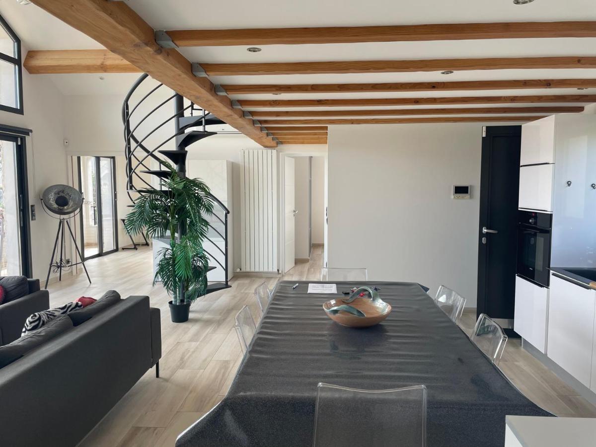 Sublime Haut De Villa Apercu Mer /Hippodrome / Cagnes-sur-Mer Zewnętrze zdjęcie
