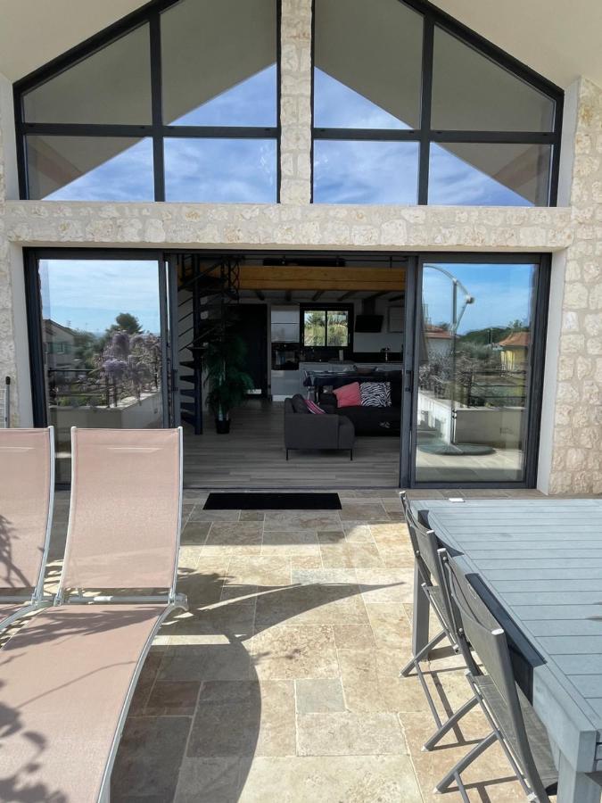 Sublime Haut De Villa Apercu Mer /Hippodrome / Cagnes-sur-Mer Zewnętrze zdjęcie