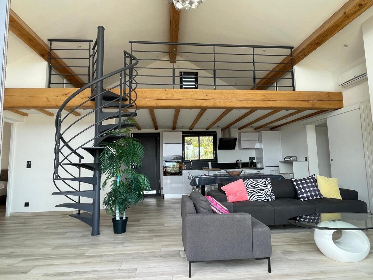 Sublime Haut De Villa Apercu Mer /Hippodrome / Cagnes-sur-Mer Zewnętrze zdjęcie
