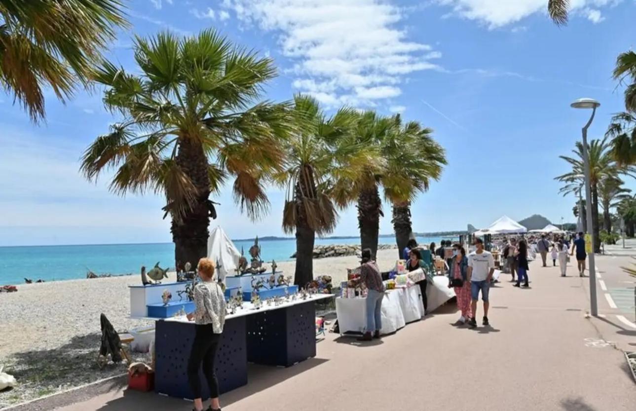 Sublime Haut De Villa Apercu Mer /Hippodrome / Cagnes-sur-Mer Zewnętrze zdjęcie